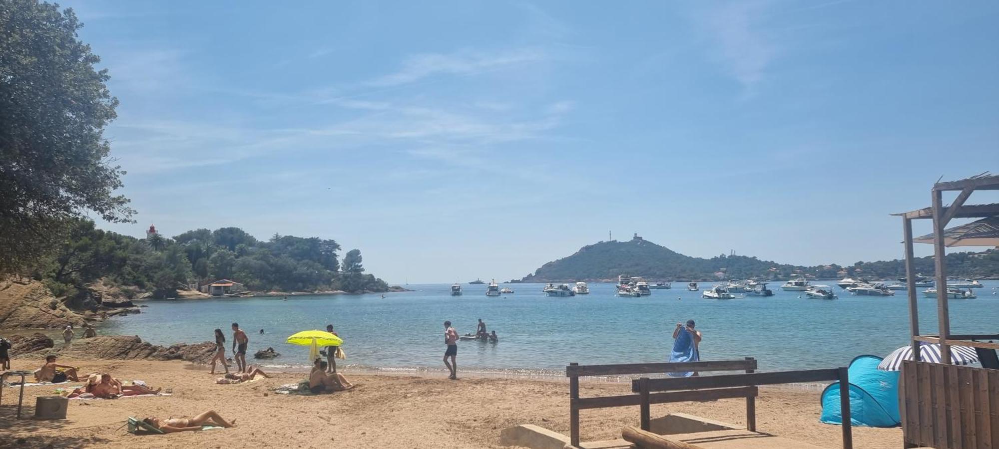 Agay Cap Esterel Le Hameau F2 Clim Plein Sud Dernier Etage Magnifique Vue Mer Сен-Рафаель Екстер'єр фото